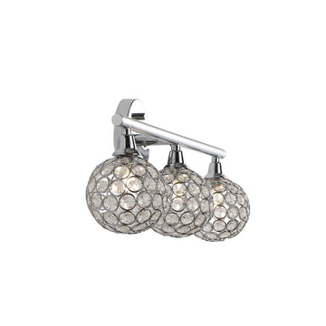 Maeve Iron/Glass Contemporary Glam LED Vanity Light - JONATHAN Y